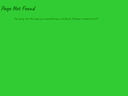 not_found screenshot
