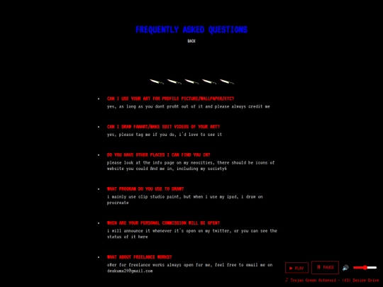 uranoroom/FAQ screenshot