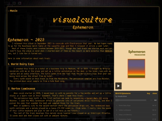 music/ephemeron screenshot