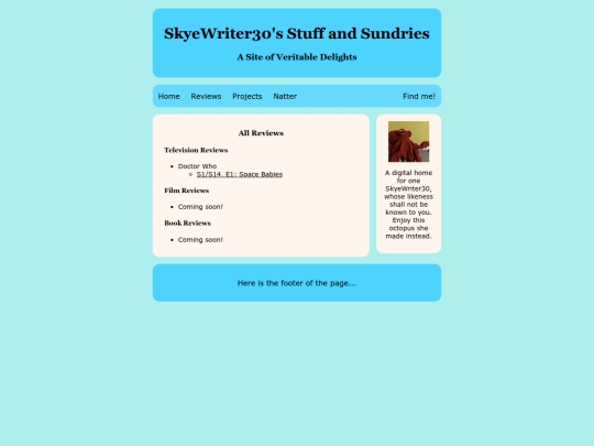 reviewlanding screenshot