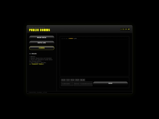 chat screenshot