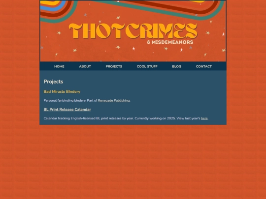 projects screenshot