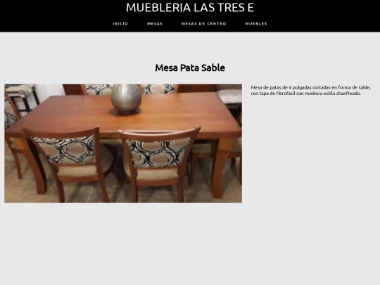 MesaPataSable screenshot