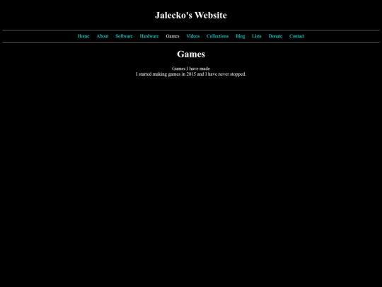 html/arcade screenshot
