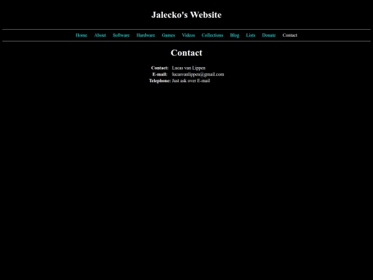 html/contact screenshot