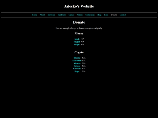 html/donate screenshot