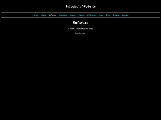 html/software screenshot