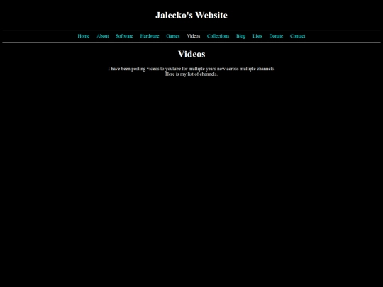 html/videos screenshot