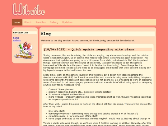 rambles screenshot