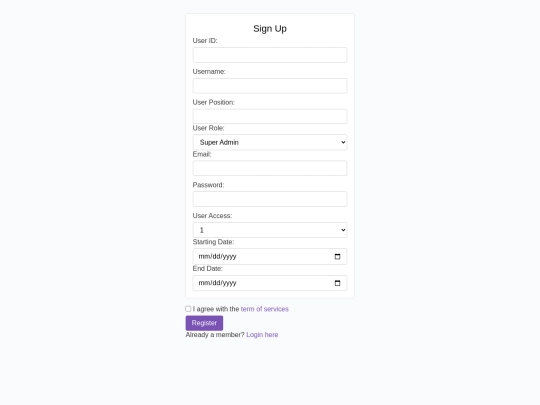 register screenshot