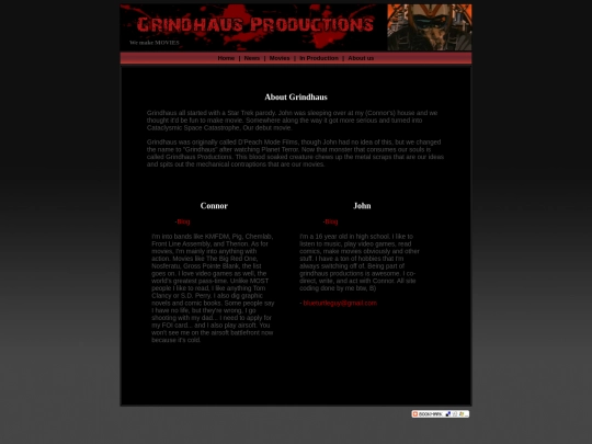 grindhaus/about screenshot