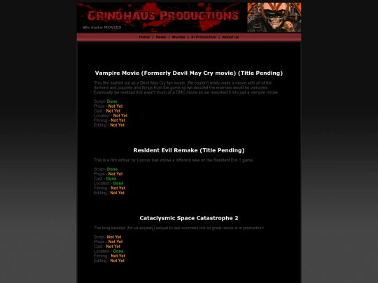 grindhaus/prod screenshot