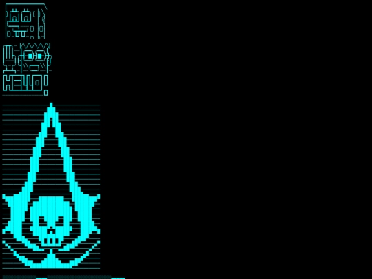 asciilection/asciifound screenshot
