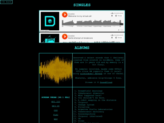 audio screenshot