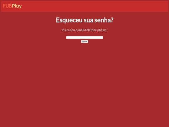 fubeliotv/esqueceusenha screenshot