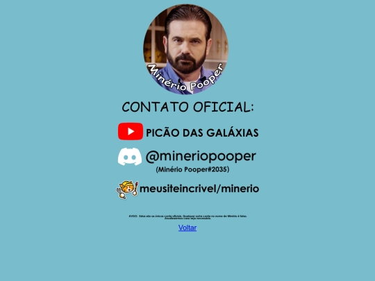 minerio/contato screenshot