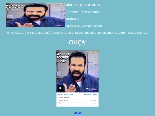 minerio/musica screenshot
