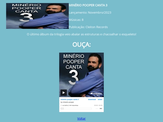 minerio/musica3 screenshot