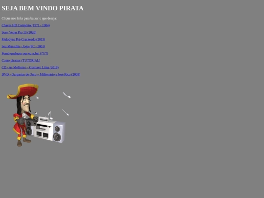 pirataria screenshot
