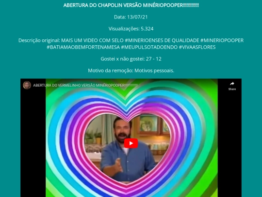 videosbanidos/chapolinminerio screenshot