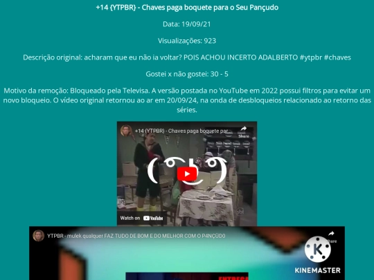 videosbanidos/chavesytpbr screenshot