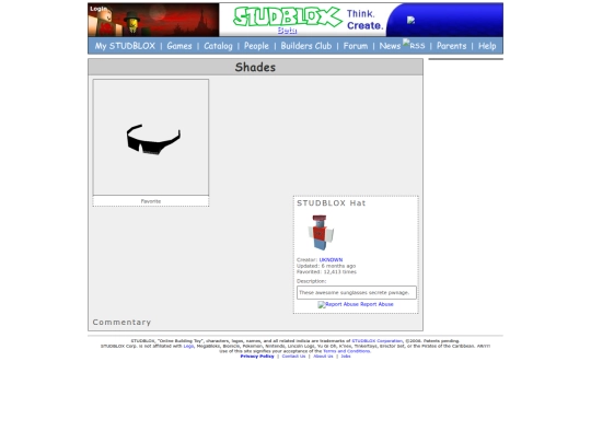 Itempage.aspx screenshot