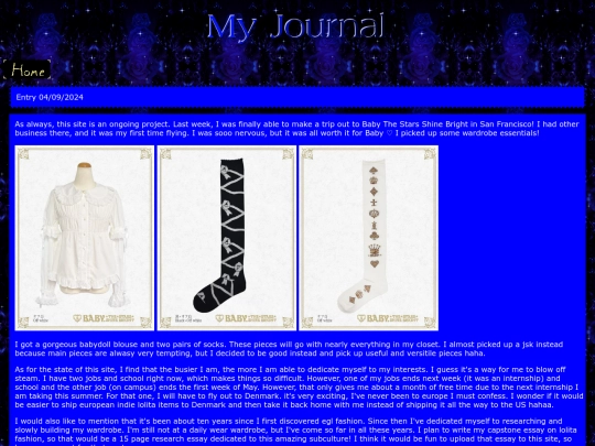 journal screenshot