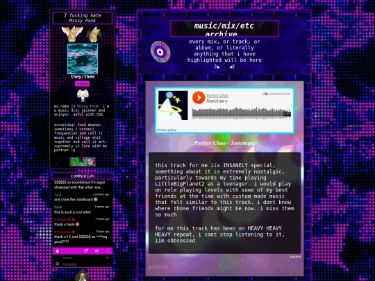 pages/archive/audioarchive screenshot