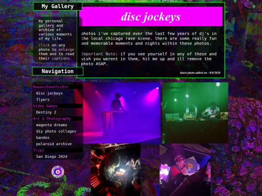 pages/directory/galleries/galleryDJs screenshot