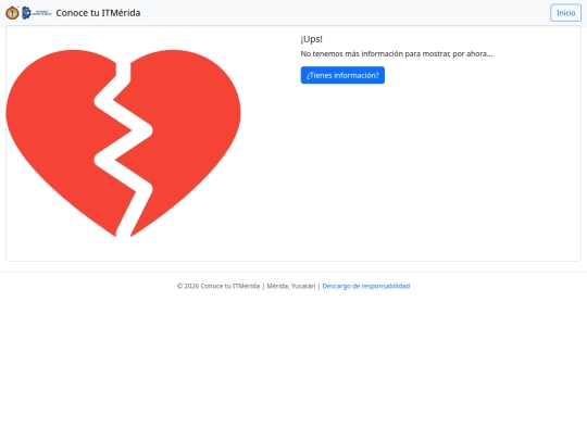 paginas/no-info screenshot