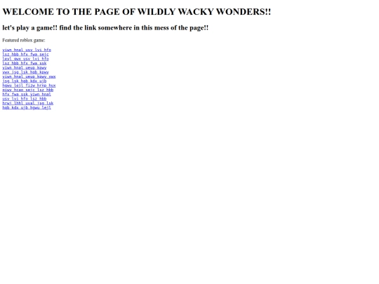 puzzleofwildlywackywonders screenshot