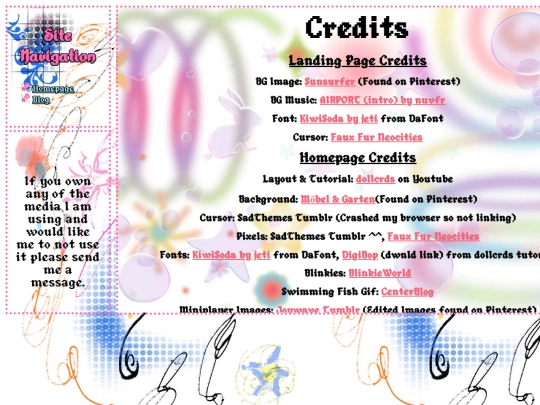 credits screenshot