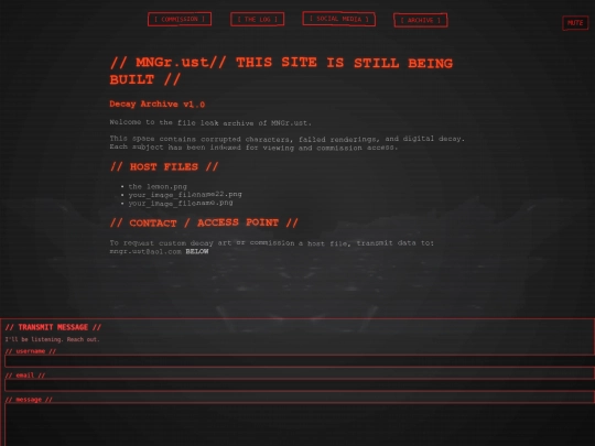 index screenshot