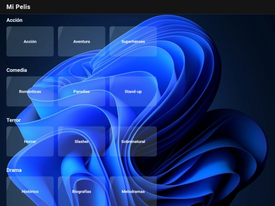 categorias screenshot