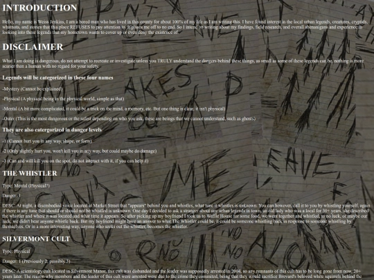 Findings screenshot