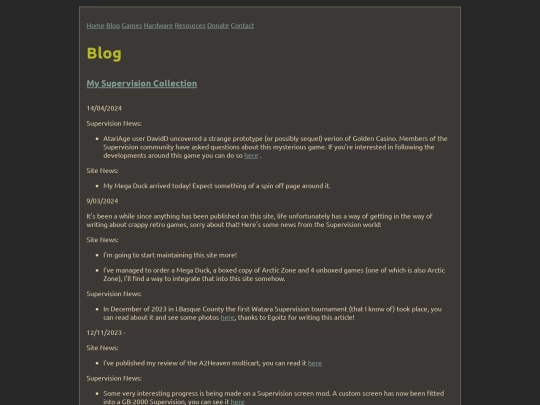 blog screenshot