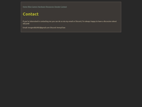 contact screenshot