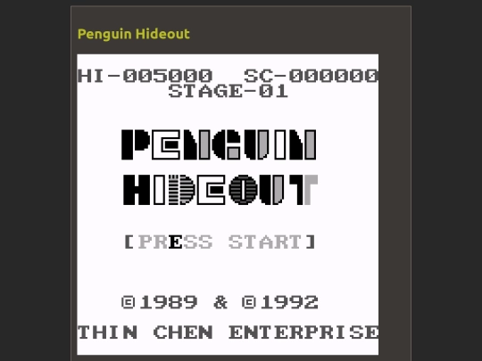 games/penguinhideout/penguinhideout screenshot