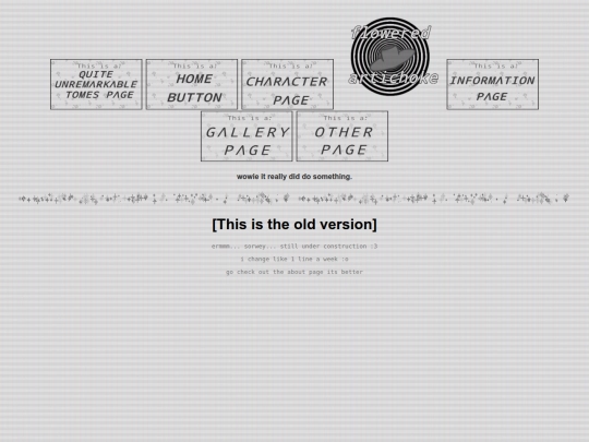 Old/realsite screenshot