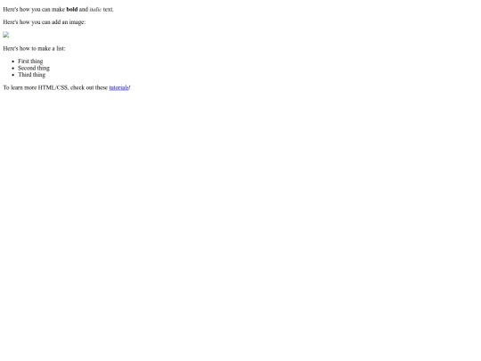 text/news screenshot