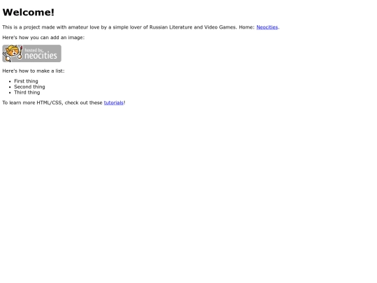index screenshot