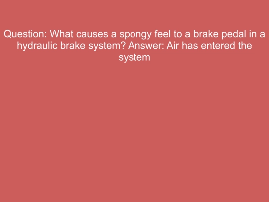 Braking system screenshot