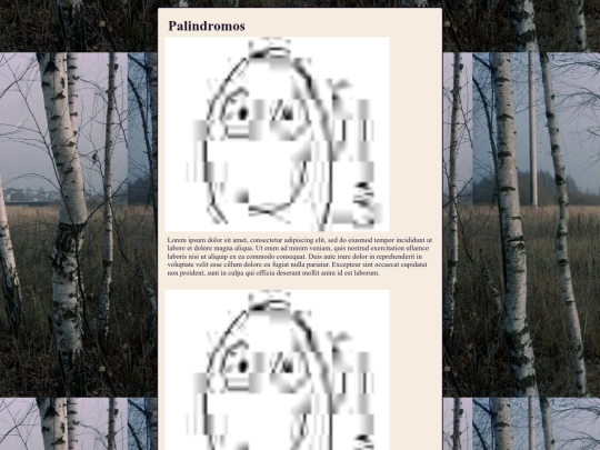 palindromos/palindromoshome screenshot