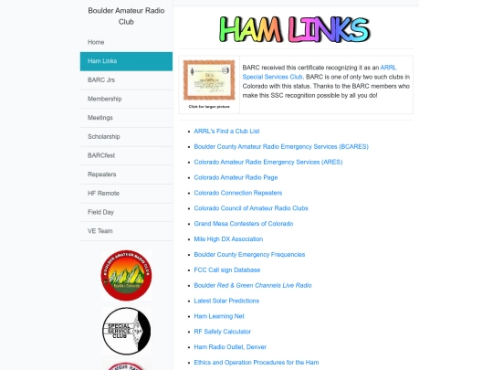 ham_links screenshot