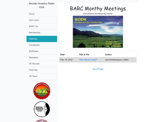 meetings screenshot