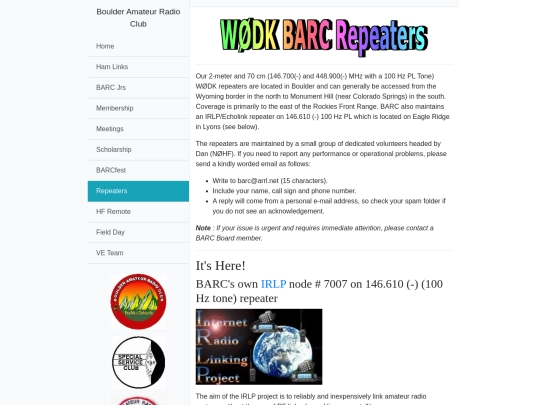 repeaters screenshot