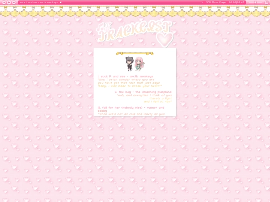 tracklist screenshot