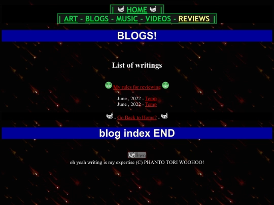 reviews/reviewindex screenshot