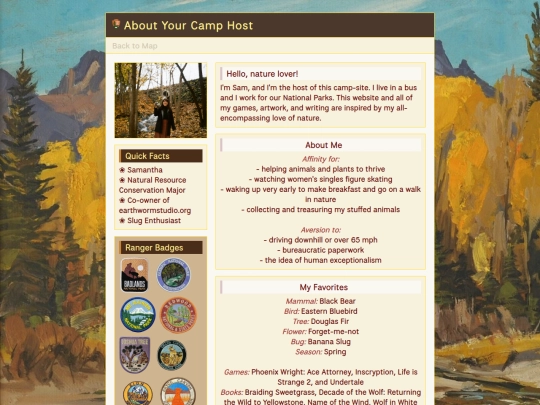 aboutyourcamphost screenshot