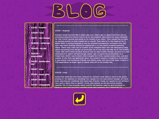 blog screenshot